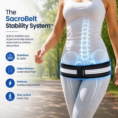 SI Joint & Lower Back Support SacroBelt