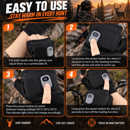 BLINDWARMER™ HEATED HUNTING GLOVES