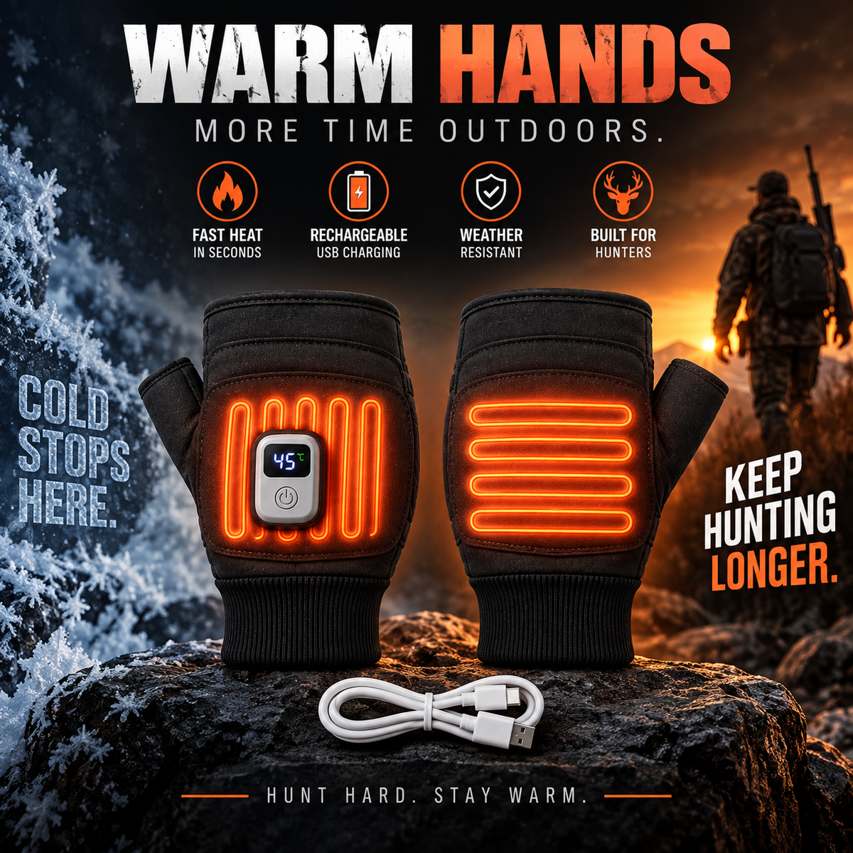 BLINDWARMER™ HEATED HUNTING GLOVES