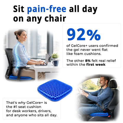 Turn Any Chair Into Pain-Free Comfort With GelCore+