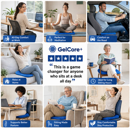 Turn Any Chair Into Pain-Free Comfort With GelCore+