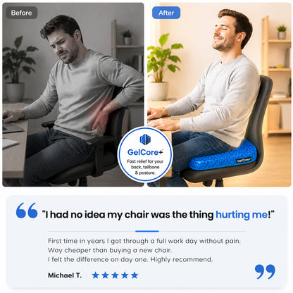 Turn Any Chair Into Pain-Free Comfort With GelCore+